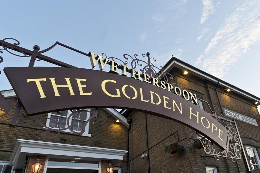 The Golden Hope Wetherspoon Hotel Sittingbourne Exterior foto